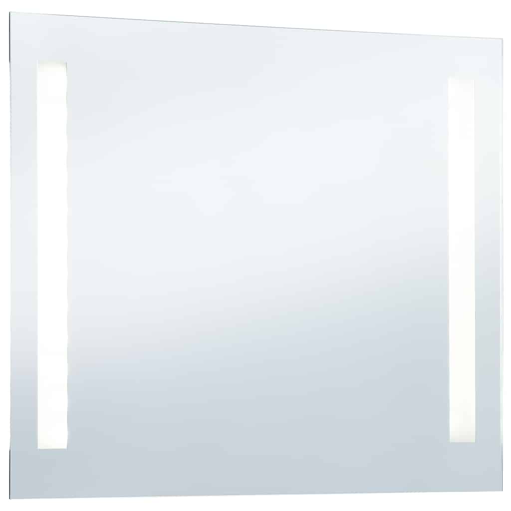 Bathroom Wall Mirror with LED Lights 100 x 60 cm