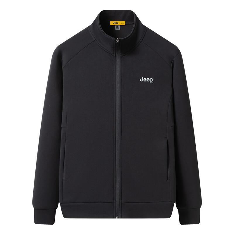 JEEP Men s Casual Stand-Collar Cardigan 2XL