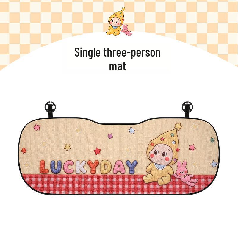 Cute Cartoon Car Seat Cushion for Mazda 3, Angkesaila, CX30, CX4 & Xingye - All Seasons