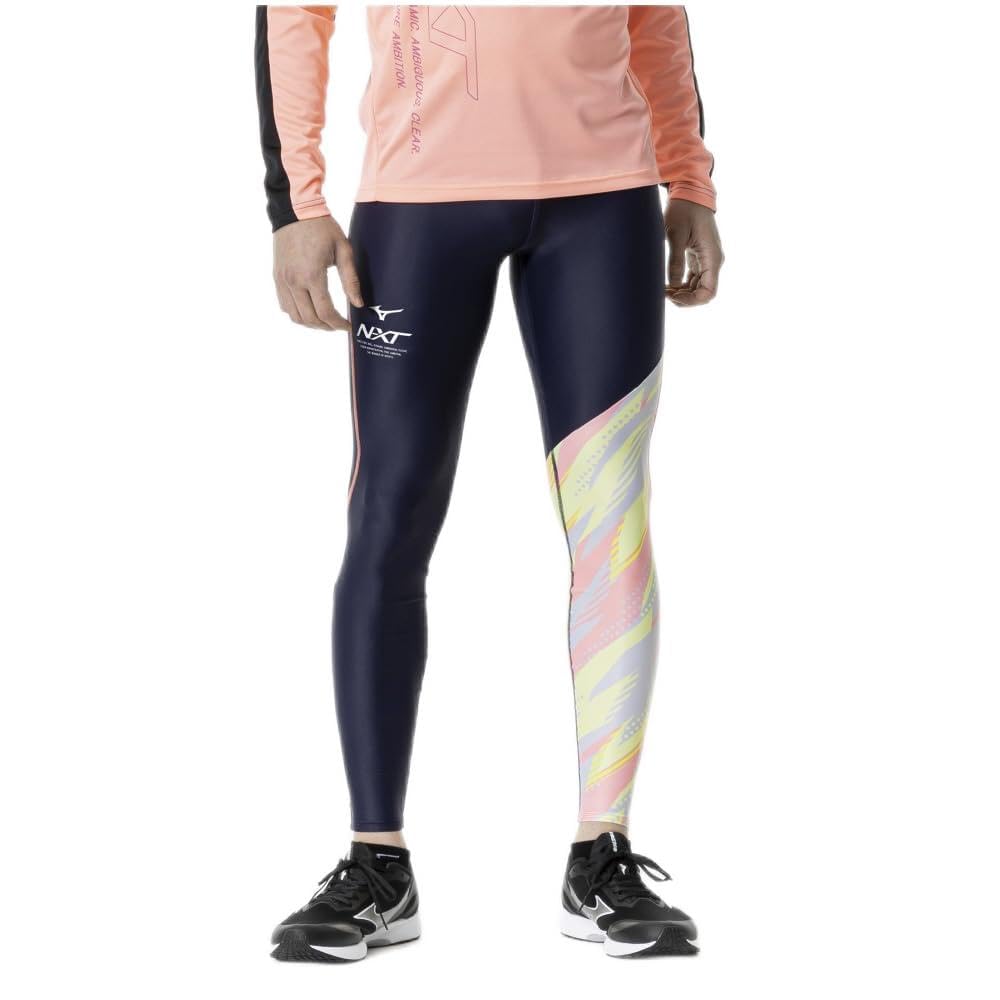 

Mizuno Track and Field Long Tights U2MBA510 Size S N-XT Navy,