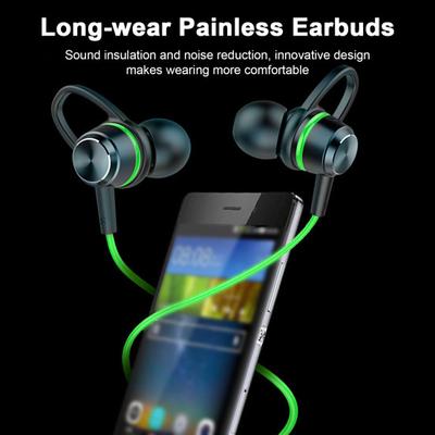 3.5MM Wired Earphones Earbuds with Mic In-ear Stereo Pure Bass Noise Reduction Metal