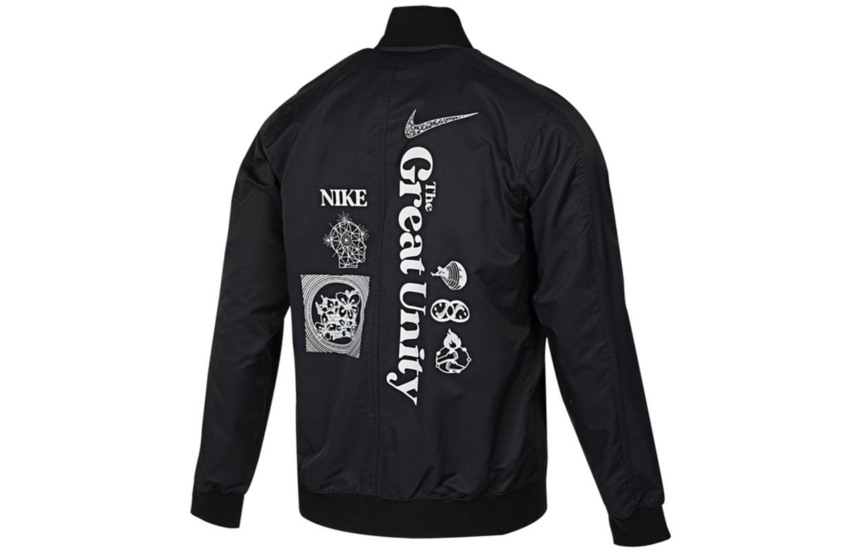 Nike Jackets Men s Black Baseball Collar Moderate Other DM7900-010 S