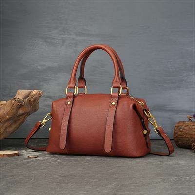 Genuine Leather Handbags for Women Fashion Shoulder Bag Vintage Design Pillow Bags Purse Phone Bag GZW