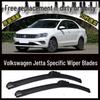 Premium Frameless Wiper Blades for Jetta, Front Windshield Compatible with All Models
