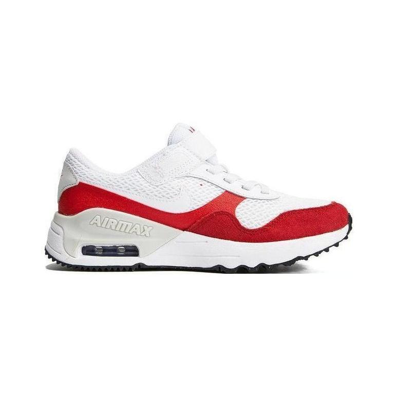 Nike Air Max SYSTM PS 'White University Red' DQ0285-108