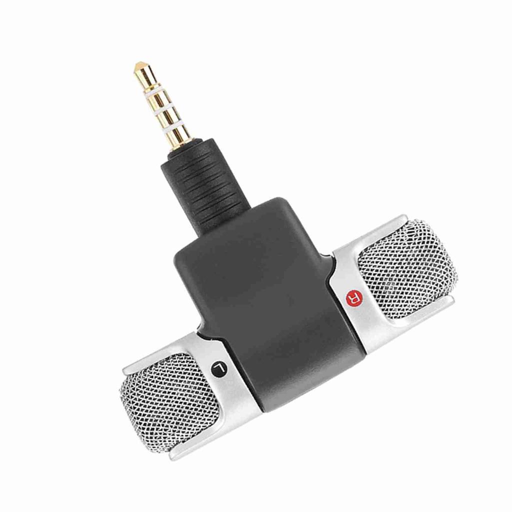 3.5mm Mini Mic Digital Stereo Microphone Professional Handheld External Wireless Microphone