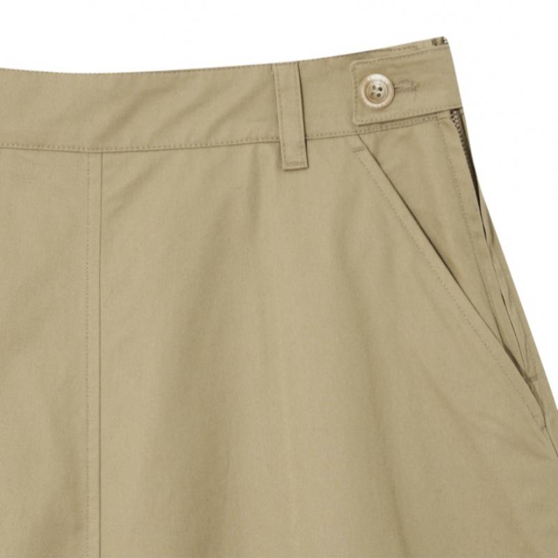 KANGOL Women S Midi Skirt Beige 8123