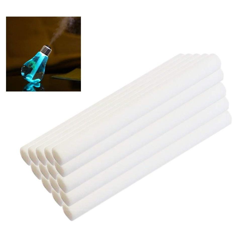 50-Pack Car Diffuser Sponges Refill Sticks Humidifier Filter Wick Replacement Absorbent Sponge Sticks 2.75 x 0.31 Inch for Ca