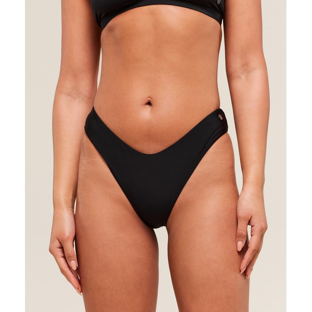 

Gymshark Dipped Front Bikini Thong Black B3c1e Bb2j XS