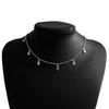 Star Necklace Pendant Chain Necklace Star Pendant Collar Clavicle Star Pendant Necklace Alloy Material for Women Girls