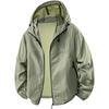 [Kayiyasu] Men's Windbreaker Jacket, Summer, Thin, Lightweight, Cool Touch, Large Size, Water Repellent, Outerwear, Sun Protection, Rash Guard,