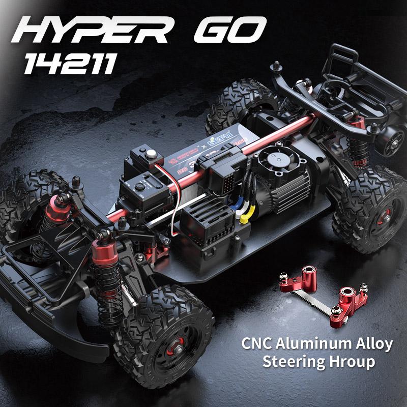 MJX Hyper Go 14211 1/14 4WD RC Car Brushless RC Racing Car 70KM/H 2.4G Remote Control Cars Off-Road Speed RC Cars Truck Toys