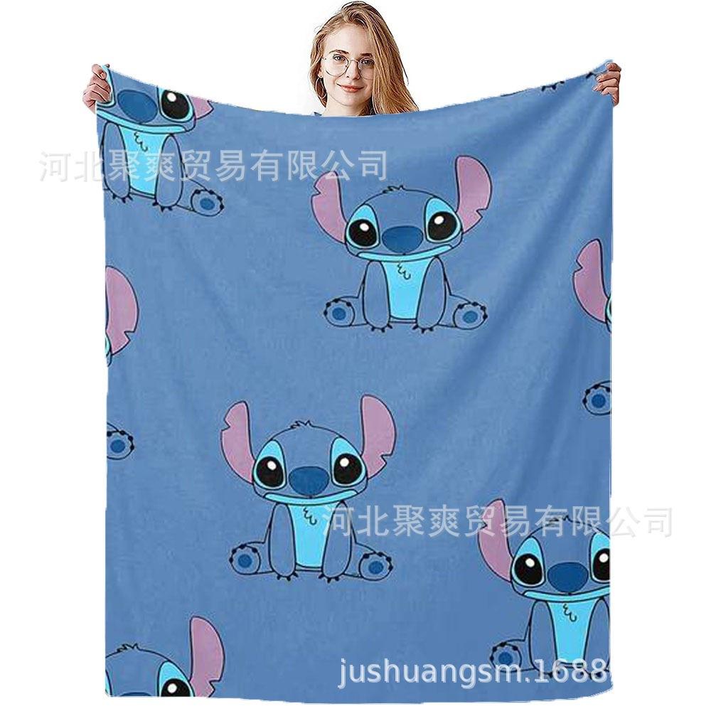 Stitch Flannel Blanket Star Baby Blanket Air Conditioning Blanket Nap Blanket Flannel Blanket Cross Border