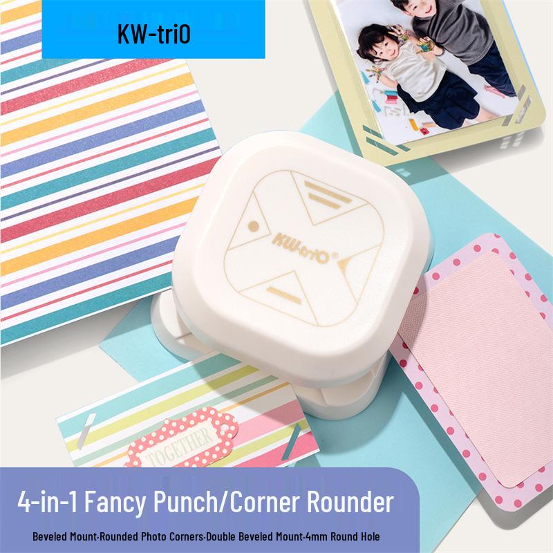 4-in-1 Card Making Punch & Embosser Tool