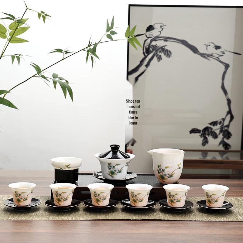 Tang Hui Jade Porcelain Gongfu Tea Set