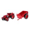 1/18 Scale Alloy Farm Retro Tractor Toy, Clear Structure Safe Alloy Engineering Vehicles Toy for Kid's Toy for Collection