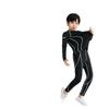 Summer Kids' Quick-Dry Sports Suit - Lightweight, Breathable Top & Pants for Basketball, Football & Running.