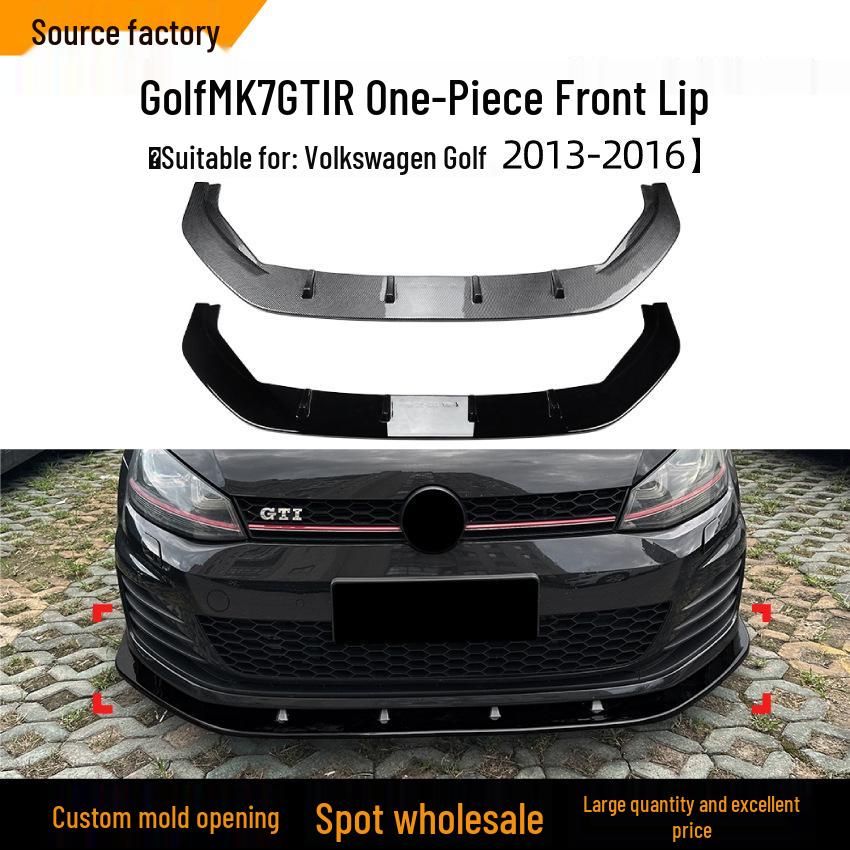 Compatible Front Lip Spoiler for VW Golf MK7 GTI/R (2013-2016)