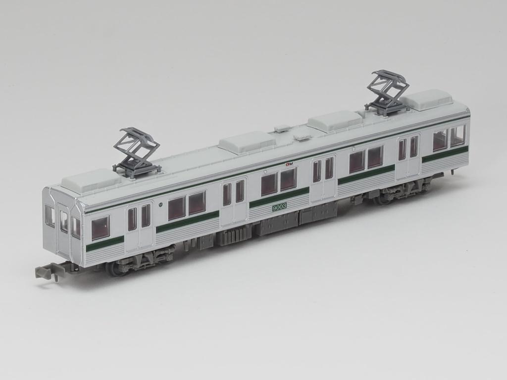 Tomytec Railway Collection Tetsukore Nankai Electric Railway 9000 Series Old Stripe Set B Diorama Supplies 334361 Livery/Green 4-Car