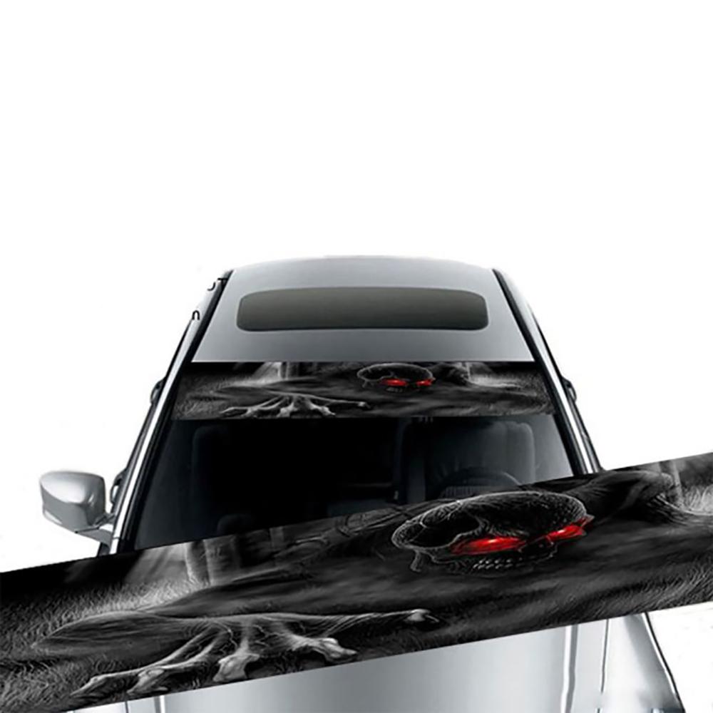 

Car Sunshade Stickers Auto Front Windshield 3D Vinyl Film Rear Gear Sunshade Decorative Decals Stickers Cars Decorative Stickers