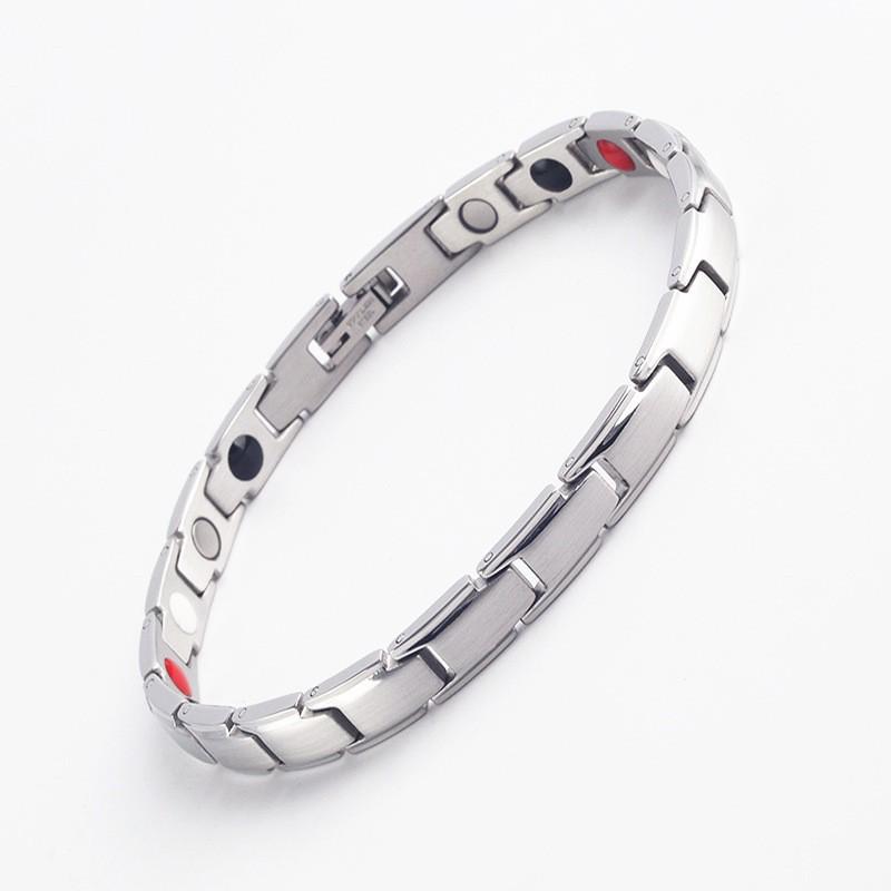 Temu Cross-Border Detachable Magnetic Module Bracelet for Couples - European and American Style