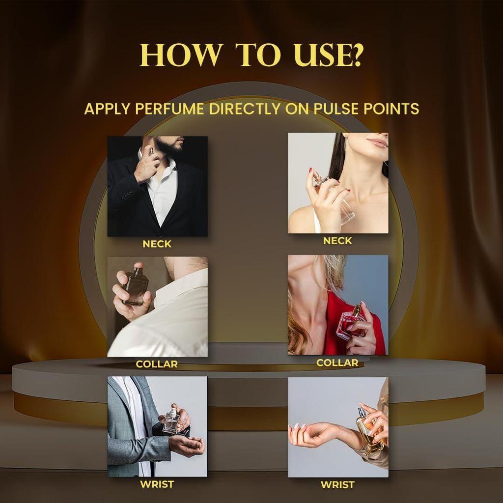 HP Deluxe Eau De Parfum Perfumel Woody Perfume Long Lasting | Gift for men and Women| Best Date night fragrance For Men and Women