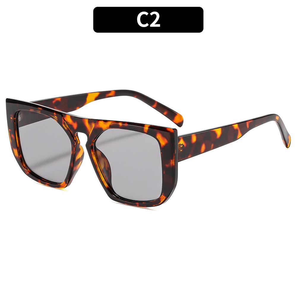Women's Sunglasses, Men's and Women's Fashion Large-frame Sunglasses