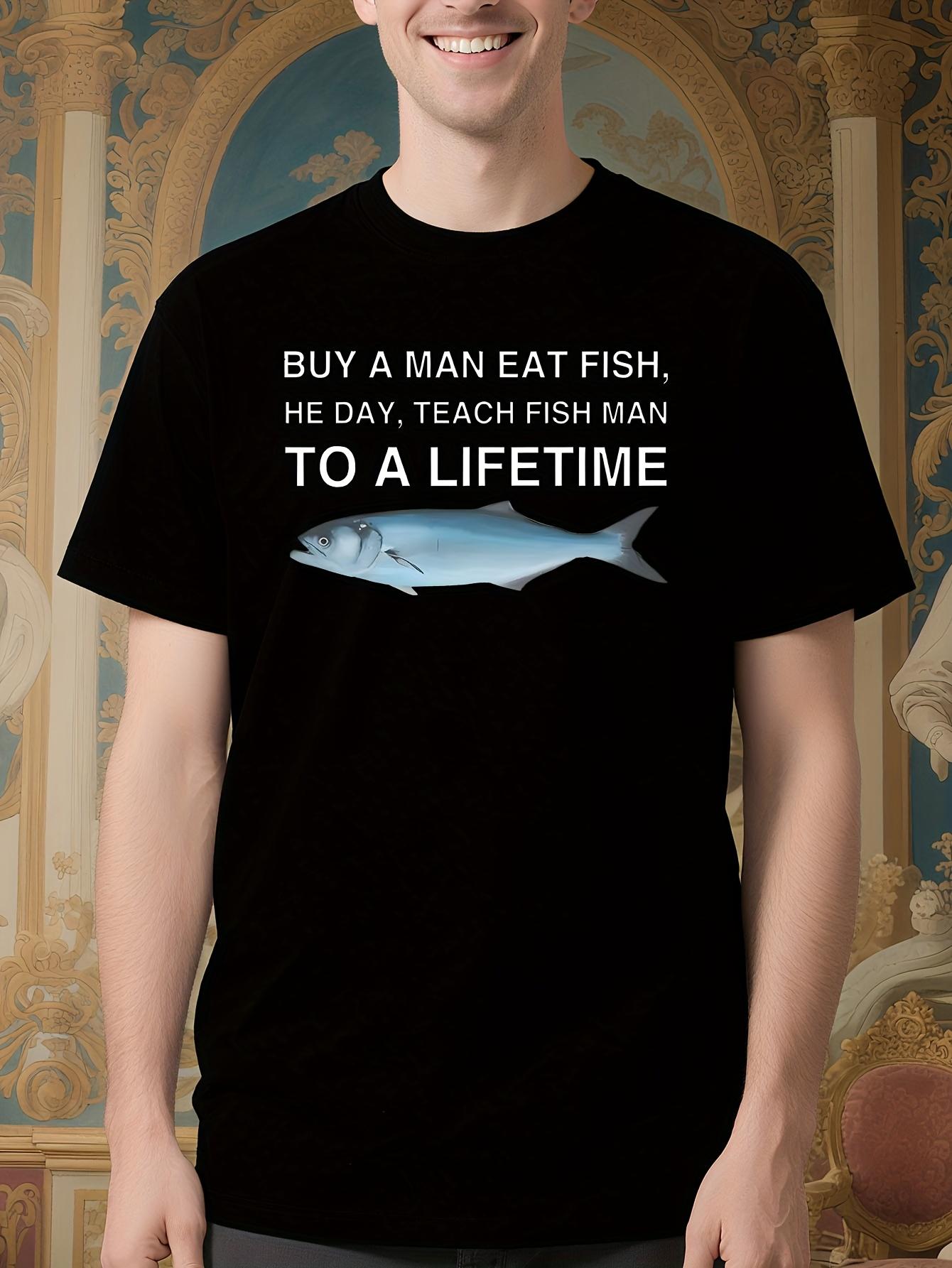 ZYXZ Funny Tshirt Funny Fishing Pun Tshirt - Buy a for Ma... XXL