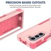 Case for Samsung Galaxy Z Fold 6, Ultra-Resistant Hard Full Protection - Pink