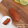 Realistic Steak Model Keychain and Bag Pendant