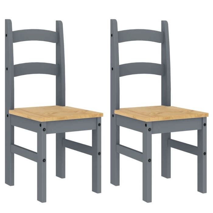 VidaXL Lot de 2 Chaises à Manger, Sièges à Dîner, Chaises de Repas, Meubles de Salle de Séjour Cuisine Maison Intérieur, 4005727