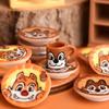3Set Miniature Dollhouse Cartoon Squirrel Coffee Cup Drinks Kitchen Food For Doll Accessories Girl Toy