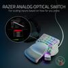 Razer Tartarus Pro Gaming Analog Optical Key Rapid Adjustable 32 Programmable Customizable Chroma RGB Mercury White Keypad Switches, Trigger,