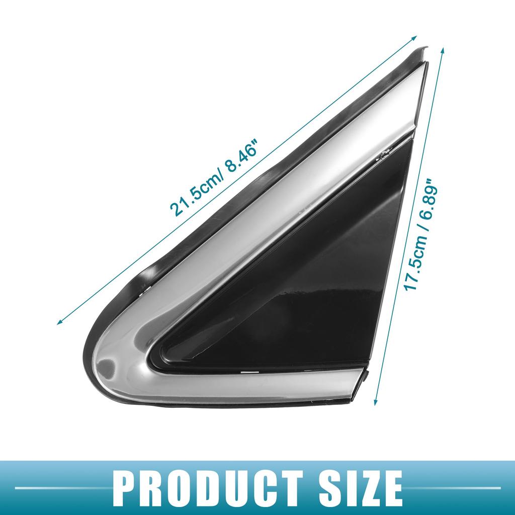 ABSOPRO Front Left and Right Door Mirror Corner Fender Triangle Cover Trim Rearview Triangle Panel for Nissan Murano 1 Pair (No. 96319-5BC0A) 15-18
