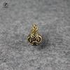 Pure Copper Goldfish Small Ornaments Home Decor Accesories Brass Hollow Head Movable Tail Pendant for Key Chain Desk Decorations