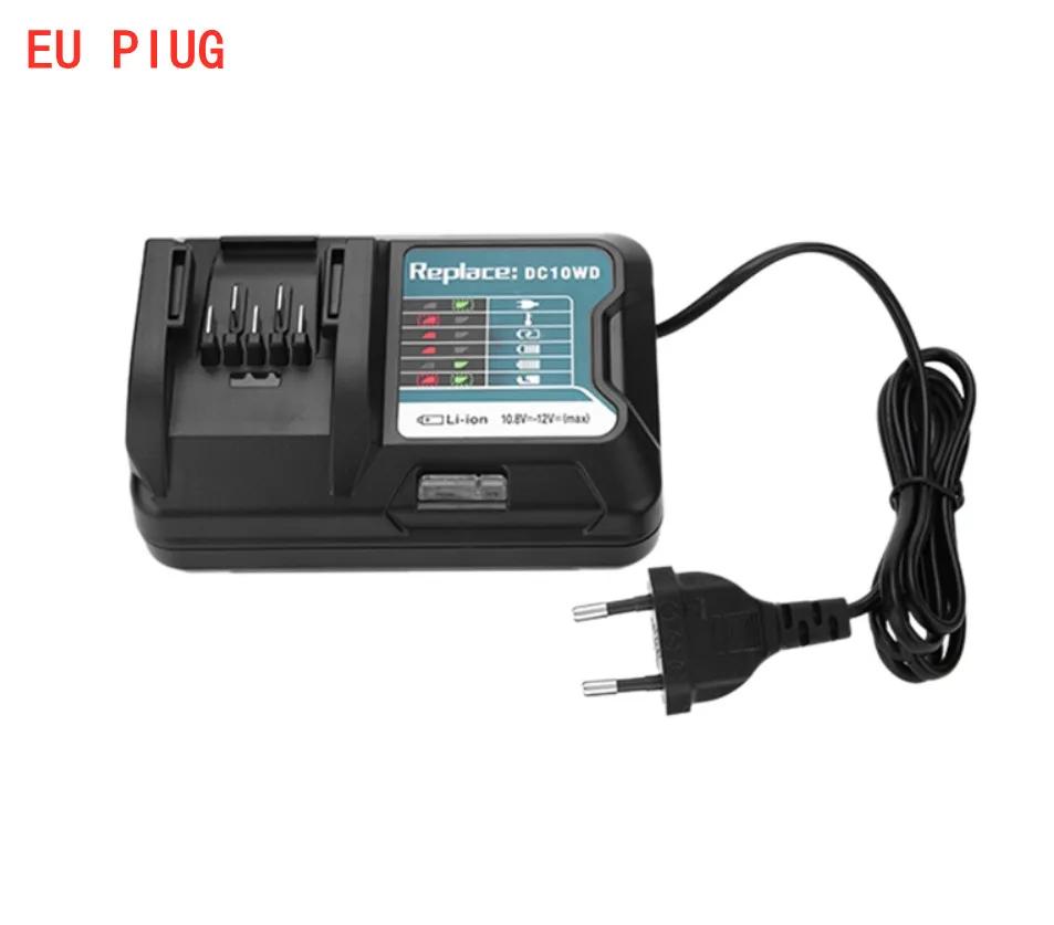 DC10WD Lithium Battery Charger For Makita 10.8V 12V DC10WD BL1016 BL1021B BL1041B FD05 Lithium Battery Replacement Charger