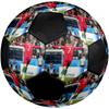 Cristiano Ronaldo Size5 Soccer Ball, Colorful, Suitable for All Ages, Machine-stitched, PVC Material, Competition Grade,durable and High Bounce