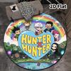 Hunter X Hunter Round Area Rug Carpet Rug For Living Room Bedroom Sofa Playroom Decor Nonslip Floor Mat