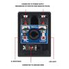 4V210‑08 Electric Solenoid Valve 2 Position 5 Way Cylinder Control Reversing Valve Pneumatic Air Valve AC110V