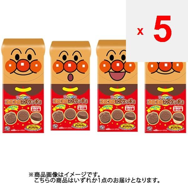 Fujiwara family Anpanman Kororo Bisquecho 34g Chocolate