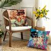 Nene & Hanako Pillow Case Cushion Cover Throw Pillow Case For Car Sofa
