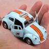 (Bagged) 1:38 Classic Retro Alloy Beetle, Cute Alloy Pull-back Car, Children's Toy, Adorable Antique Style