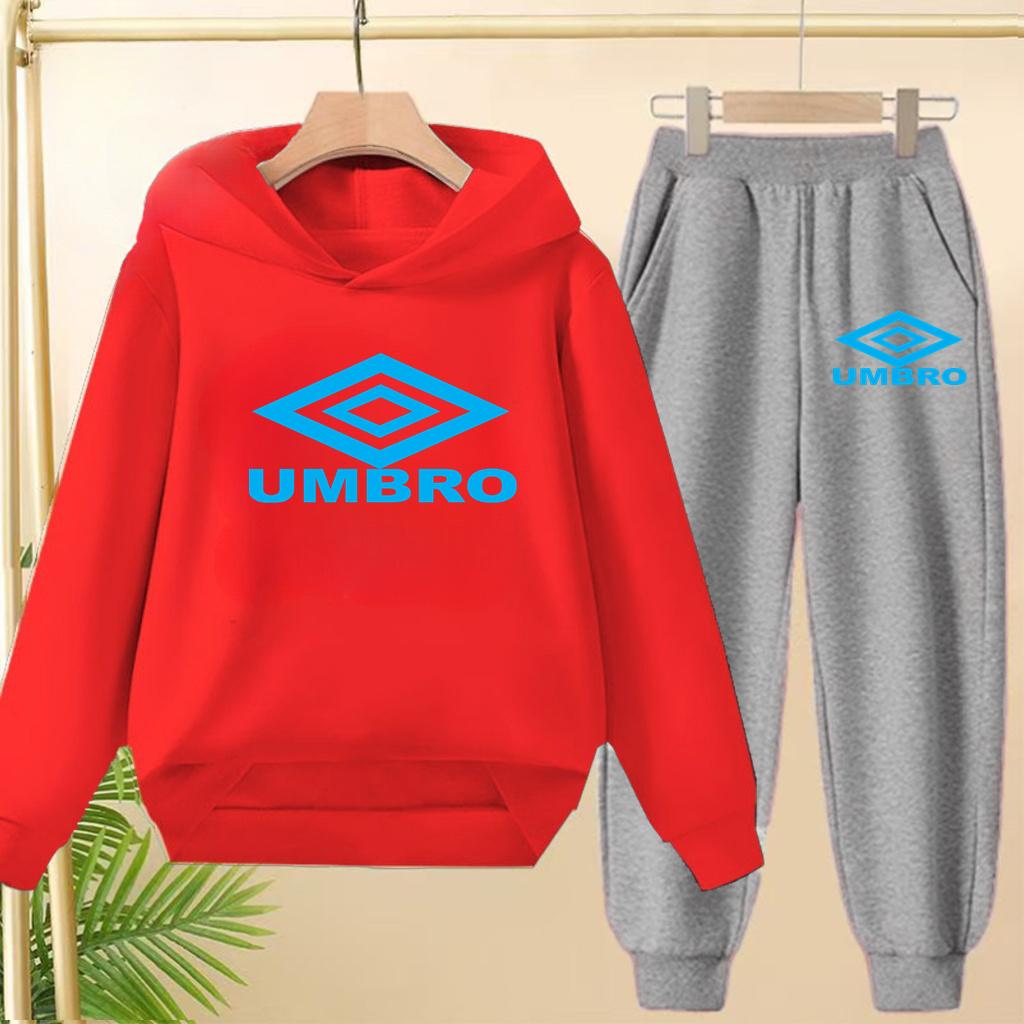 Kinderkleidung Buchstabe Marke Aufdruck Hoodie Pullover 3-12 Jahre Jacke Sweatshirt+Hose 2-teiliges Set Jungen Mädchen Freizeit Sport Jogginganzug