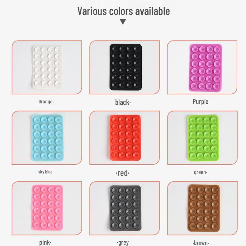 24x Double-Sided Silicone Suction Cup Power Bank & Car Mount