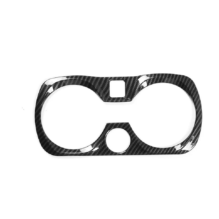 Autokonsole Armlehne Wasserbecherhalter Dekoration Rahmenabdeckung Verkleidung für BMW 3er G20 G28 Innen ABS