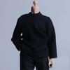 112 Scale Black Long-sleeved T-shirt for Action Figures (body, Head, Shoes, Etc. Not Included)