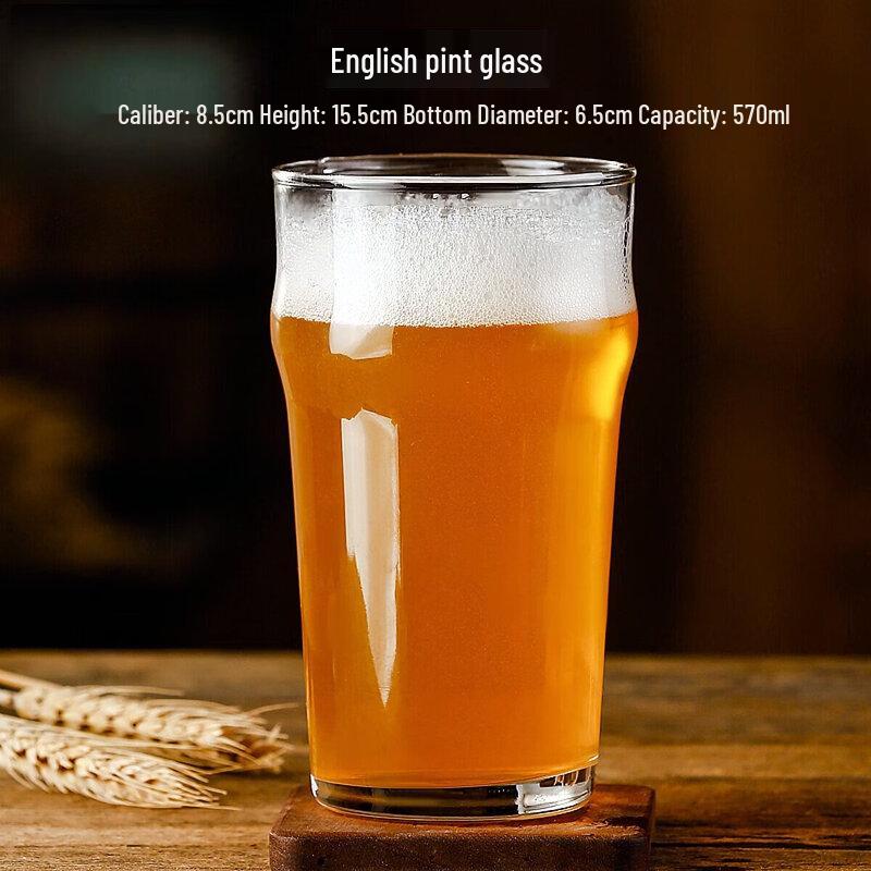 Large Craft Beer Glass Mug