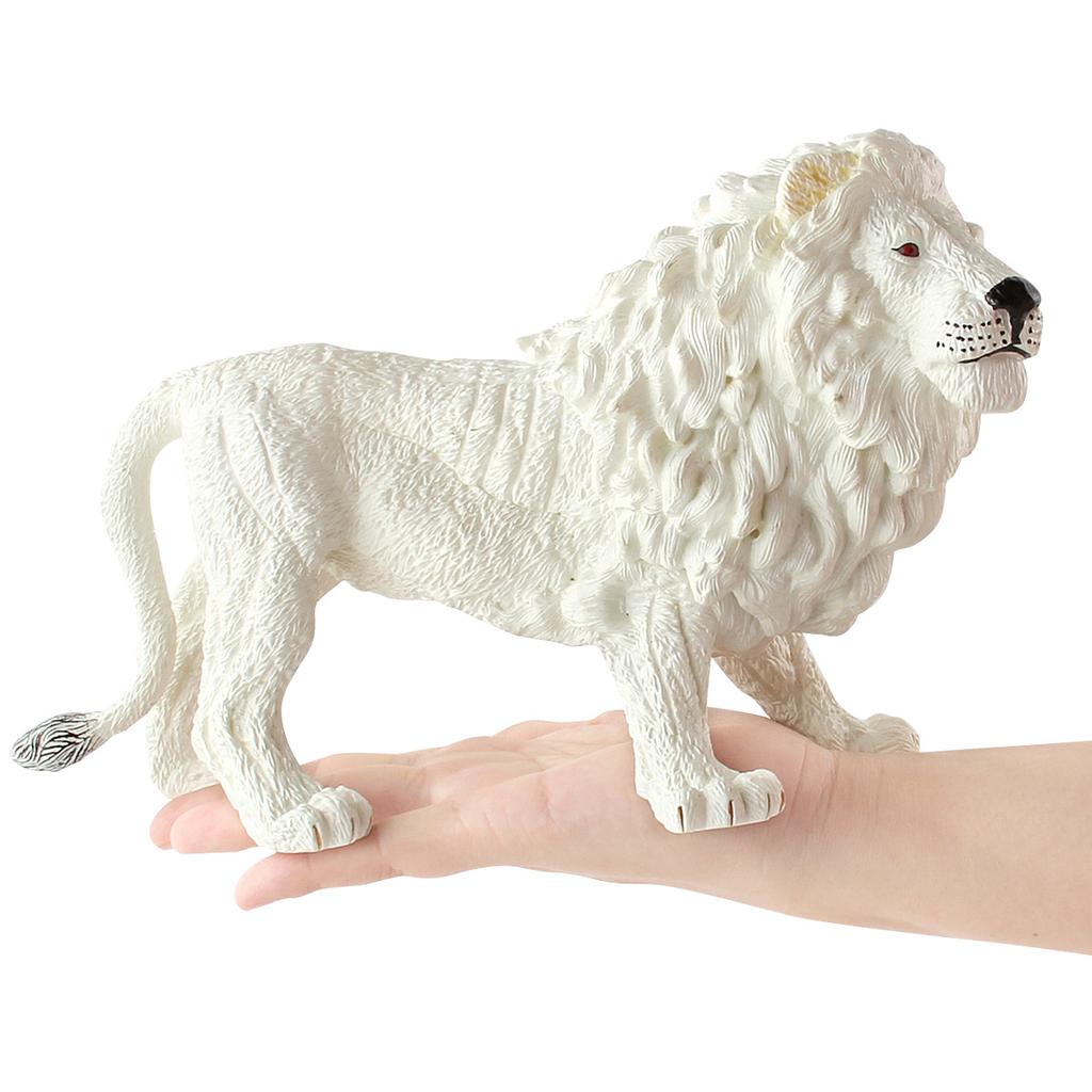 English Animal World Wild Forest Animal Cognition Figure Hollow Model Simulation Lion Ornament Toy