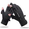 Men's Winter Cycling Gloves: Fleece Lined, Windproof, Waterproof, Touchscreen-Compatible for Outdoor Sports and Mountaineering