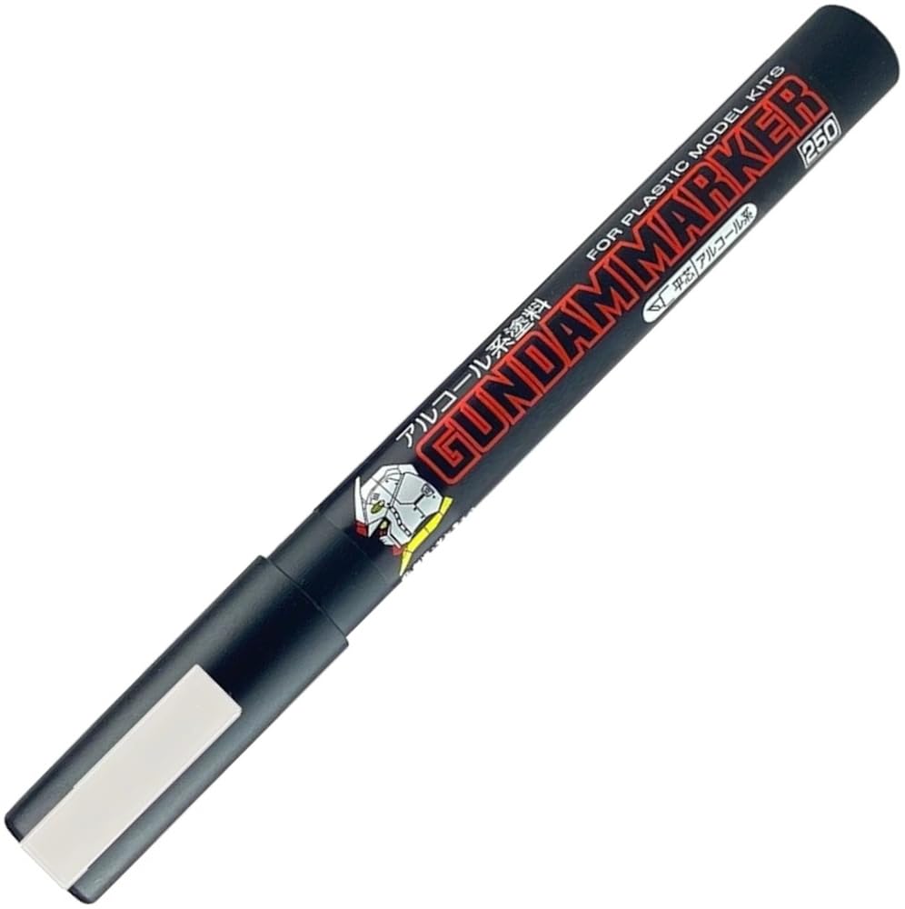 GSI Creos Gundam Marker for Model Painting Marker GM11 Painting, White,